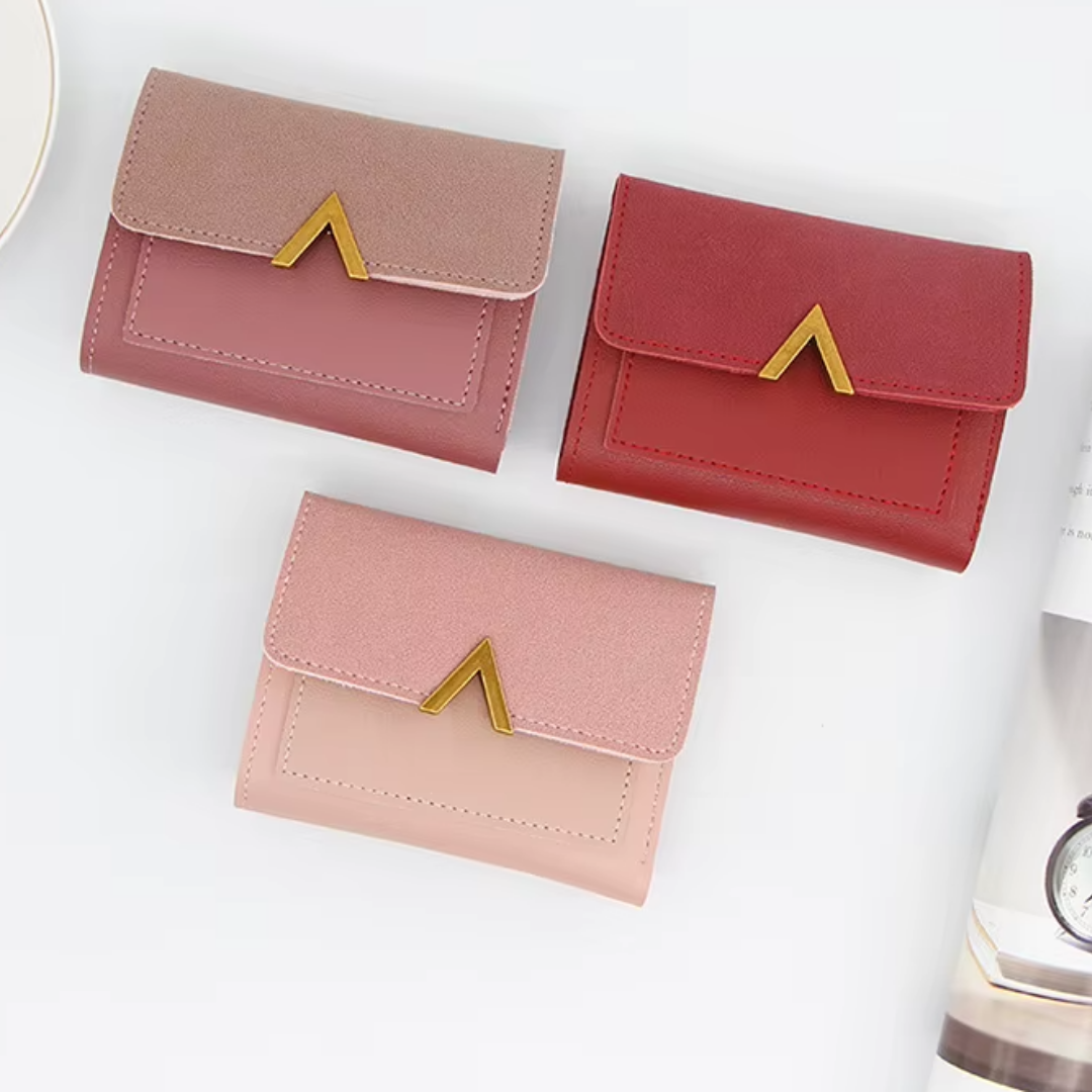 V Shape Mini  Wallet